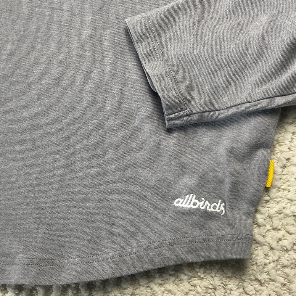 Allbirds Anytime Long Sleeve Tee Size Medium - Picture 2 of 9